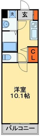 ミッツ・メロディアの物件間取画像